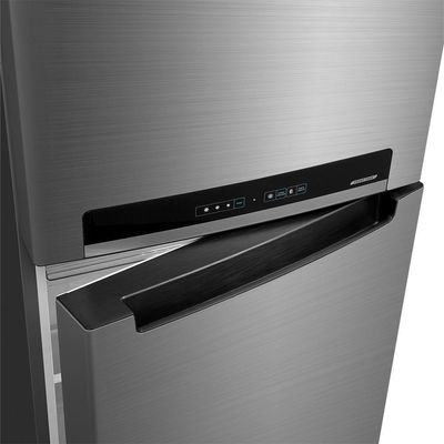 Geladeira Frost Free Duplex 394L Inverter Inox Midea MDRT533EVD462 220V