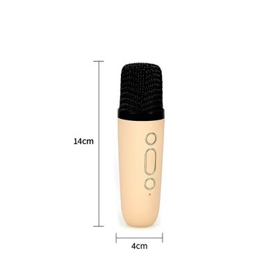 Mini Caixa de Som Microfone Bluetooth Portátil RGB - Festa em Qualquer Lugar