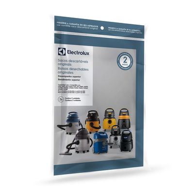 3 Kits 3 Sacos de aspirador de pó - Modelos A10, Acqua Power e Gt2000 (CSE10) Electrolux