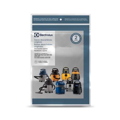 3 Kits 3 Sacos de aspirador de pó - Modelos A10, Acqua Power e Gt2000 (CSE10) Electrolux