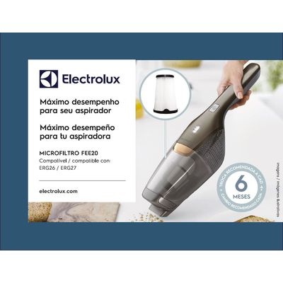 3 Kits Filtros para Aspiradores Ergorapido (FEE20) Electrolux