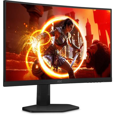 Monitor Gamer Curvo 27" LED AOC AGON C27G4SZ Full HD 300Hz AMD FreeSync Premium Preto