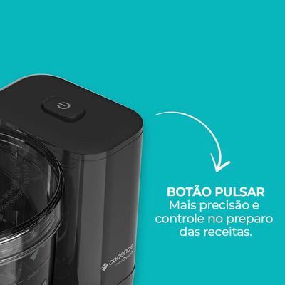 Miniprocessador Cadence Mini Crush Preto 110V
