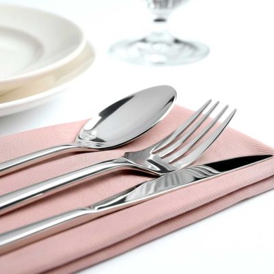 Garfo de Mesa Aço Inox Talheres Buffet Restaurante Jogo 6un