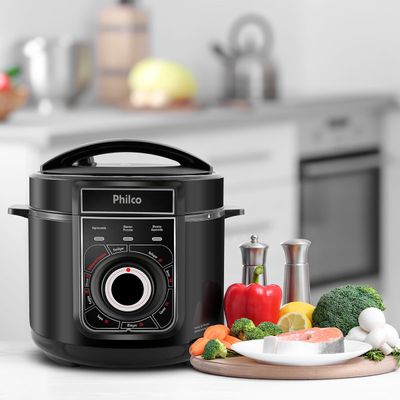Panela de Pressão Philco PPP02PI Inox Multifuncional 5L 220V