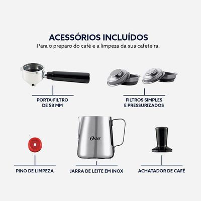 Cafeteira Espresso Oster Nova Perfect Brew - 110V