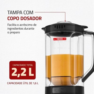 Liquidificador L-98-b Mondial Preto 110V
