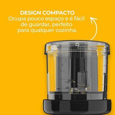 Miniprocessador Cadence Mini Crush Preto 220V
