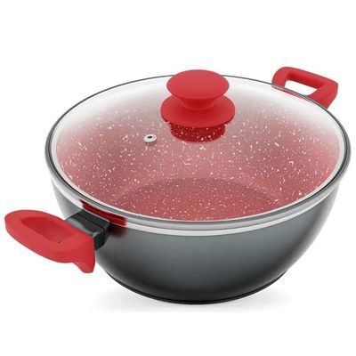Panela Philco Pph280acr Redstone L - 58335032 Cinza-vermelho