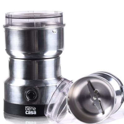 Moedor De Café E Grãos Elétrico Aço Inox 150ml 150w 110V