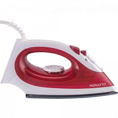 Ferro De Passar Vapor Agratto Bravo Fc-01 Cerâmico Vermelho 110V