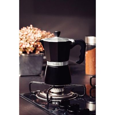 Cafeteira Expresso Italiana Tramontina Alumínio Preto 320ml