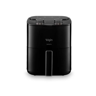 Fritadeira Air Fryer Facilita Fry 3,5 Litros 110V 1.400W Preta Grelha Removível