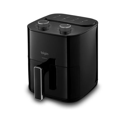 Fritadeira Air Fryer Facilita Fry 3,5 Litros 110V 1.400W Preta Grelha Removível