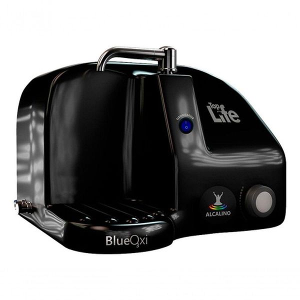 Filtro De Água Alcalina E Ozonizada Blue Heoxi Top Life Preto 110V