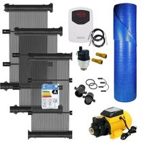 Kit Aquecedor Solar Para Piscinas De Até 10M² Ou 14 Mil Litros