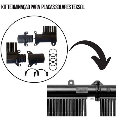 Kit Aquecedor Solar Para Piscinas De Até 10M² Ou 14 Mil Litros