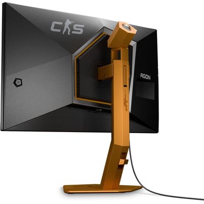 Monitor Gamer 24,1" LED AOC AGON Pro Counter Strike 2 CS25G/78 Full HD 610Hz Preto e Dourado