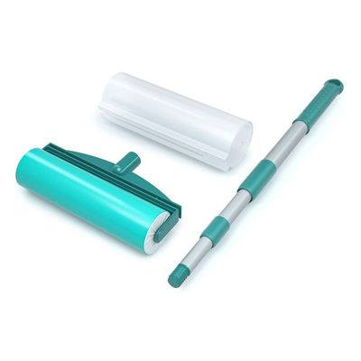 Rolo Adesivo FlashLimp Lavável com Cabo Extensível  Verde