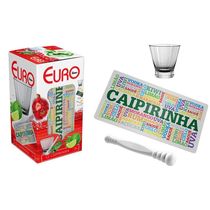 Kit Caipirinha Euro Sabores VDR0632SB em Vidro  3 Peças
