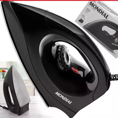 Ferro De Passar A Seco Soft 220V - Preta