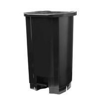 Coletor Lixeira De Pedal 100 Lt Tonk Preto