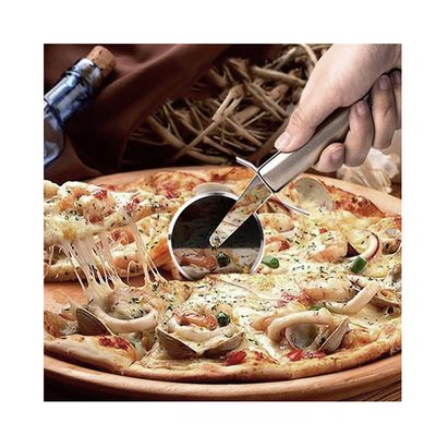 Cortador de Pizza Aço Inox Utensilios Cozinha Tuboline