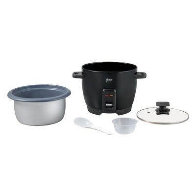 Panela Elétrica De Arroz Diamondtech Oster Black 1,2L 110V