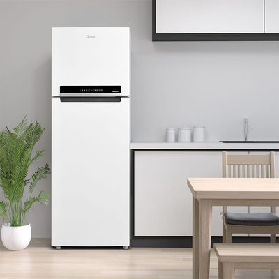 Geladeira Frost Free Duplex 394L Inverter Midea MDRT533EVD011 110V