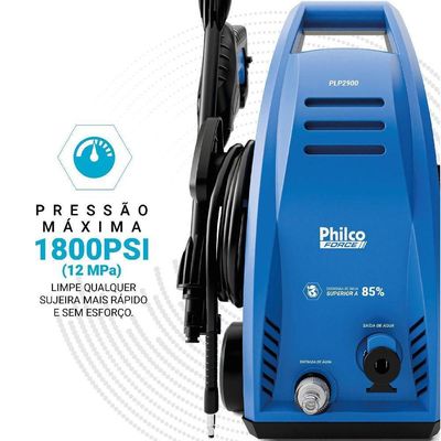 Lavadora de Alta Pressão 1800PSI Philco Force 1600W PLP2900 110V
