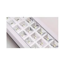 Luminária Lâmpada Emergência 60 LEDs Recarregável Branco