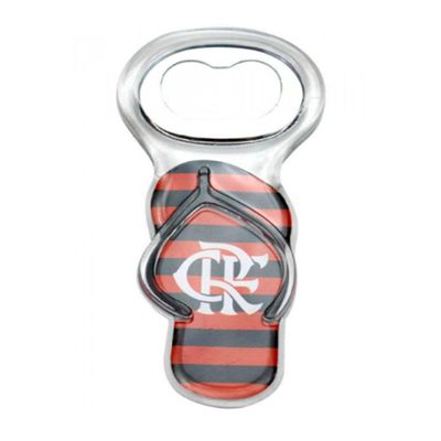 Caneca De Vidro Com Abridor Flamengo 310ml