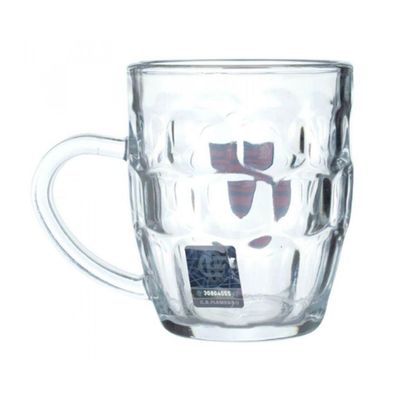 Caneca De Vidro Com Abridor Flamengo 310ml