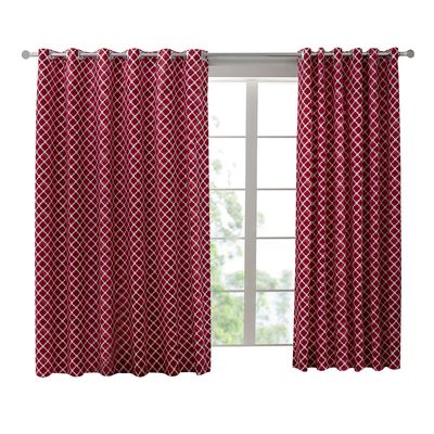Cortina Estampada Com 24 Ilhós 300x240cm Georgia Casa D'oro