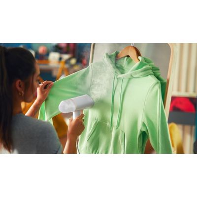 Vaporizador Portátil Philips Walita Série 3000 STH3020 1000W Dobrável Reservatório 120ml Branco branco / 110