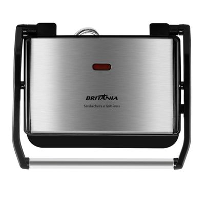 Sanduicheira e Grill Britânia BGR27I Press 2 em 1 850W 220V