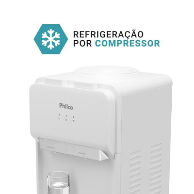 Bebedouro Philco 20L Água Gelada e Natural com Compressor PBE11 127V