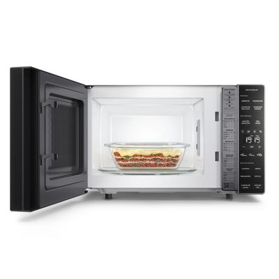 Micro-ondas Electrolux 23L cor Inox Efficient com Descongelamento Assistido (ME23S) 127V