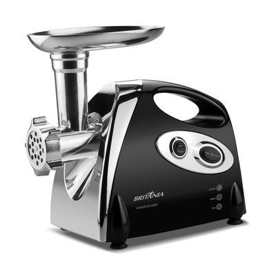 Moedor de Carne Elétrico Britânia Preto 350W 127V