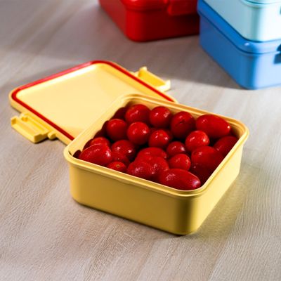 Pote Hermético Composê 750ml Amarelo em Polipropileno