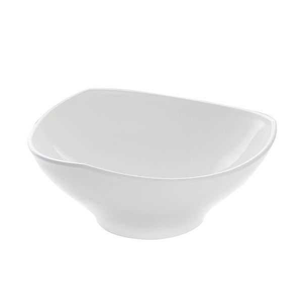 Bowl Flowers 1,5L Branco em Policarbonato