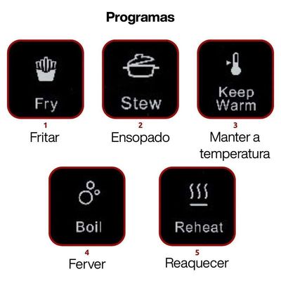 Cooktop Indução Portátil 1 Boca Touch 1200W Preto Ariete 110V