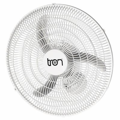 Ventilador Oscilante De Parede 60cm Branco Bivolt - - Tron Ventilador Oscilante Parede 60cm Bco Biv