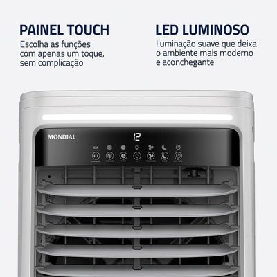 Climatizador Mondial Turbo 25 Litros150W CL-25L Branco Com Cinza 220V