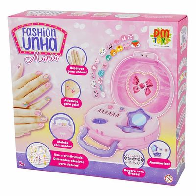 Maleta Fashion Unha Mania - Dmt6569- Dm Toys