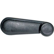 Manivela Reguladora Do Vidro Porta Dianteira Preto Metal D