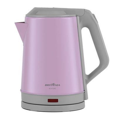 Chaleira Elétrica Rosa Britânia 1,9L Inox BCH12RS 127V