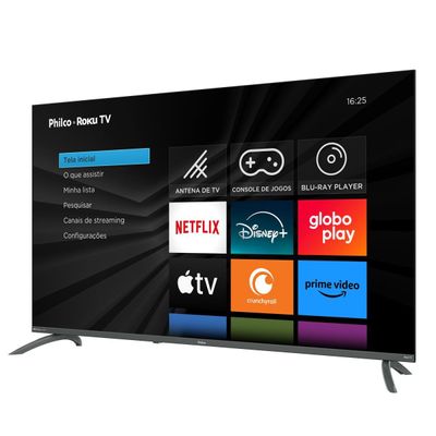 Smart TV 50” Philco LED Roku TV Dolby Audio PTV50VA4REGB Bivolt