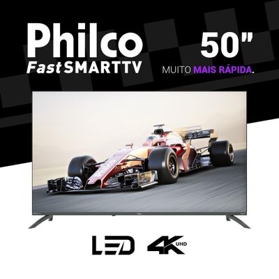 Smart TV 50” Philco LED Roku TV Dolby Audio PTV50VA4REGB Bivolt
