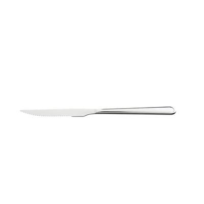 Conjunto de Facas de Churrasco Brinox Módena Aço Inox 12 Peças Acabamento Arredondado Aço Inox